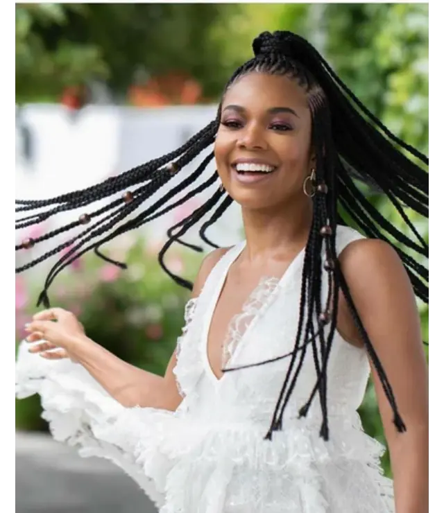 16 Playful Half Up Braids With Beads