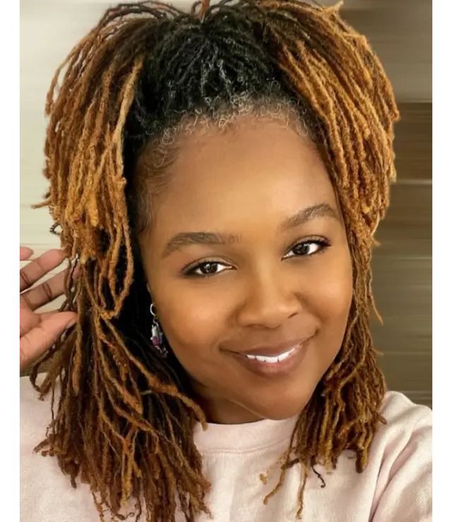21 Half Up Half Down Sisterlocks